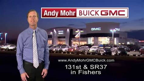 Andy mohr buick gmc - Call us at 317-773-3390 or visit our website at AndyMohrBG.com. Andy Mohr Buick GMC -- WHERE YOU ALWAYS SAVE MOHR MONEY!!! You consent to receive autodialed, pre-recorded and artificial voice telemarketing and sales calls, text messages and/or emails from or on behalf of Andy Mohr at the phone number and/or email provided in this application ...